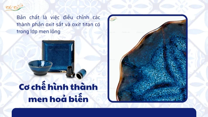 Cơ chế hình thành trong lò nung
