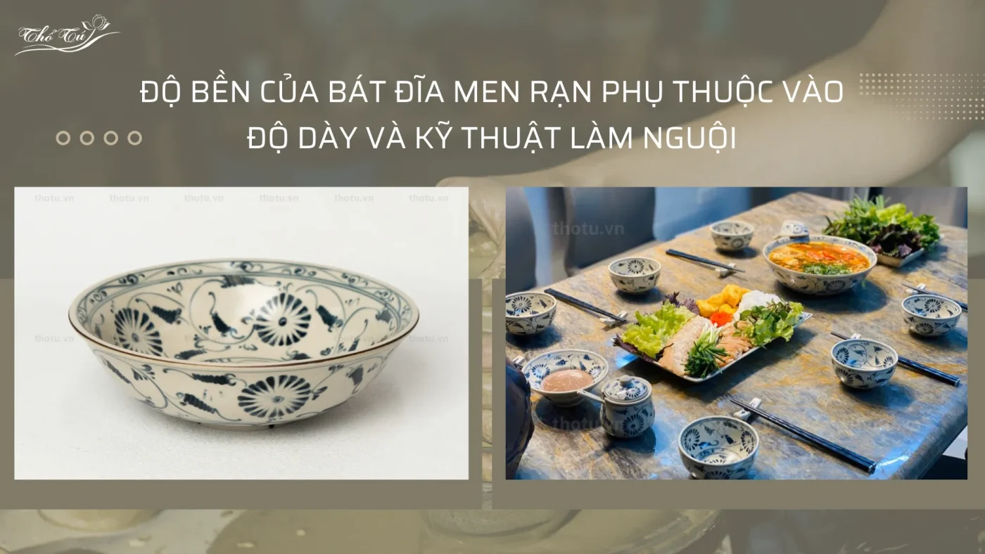 Bát đĩa Thổ Tú