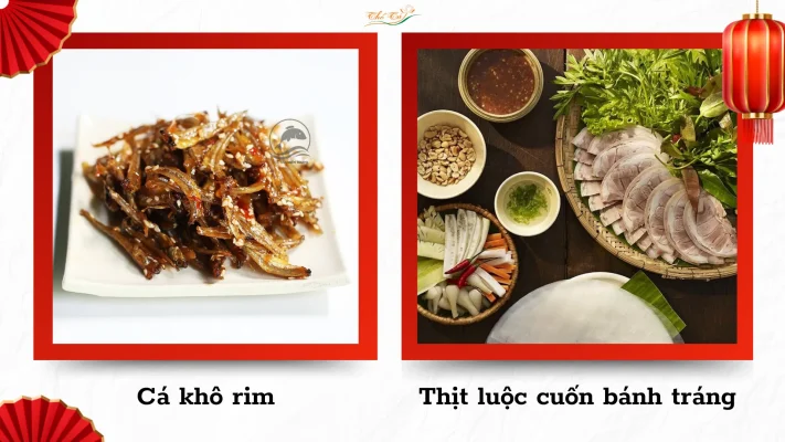 Món khô và món cuốn