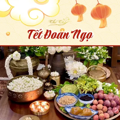 Cách bày mâm cỗ Tết Đoan Ngọ
