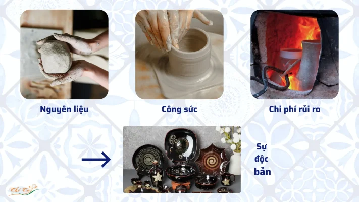 Gốm hoả biến có giá trị cao bởi quá trình tạo thành