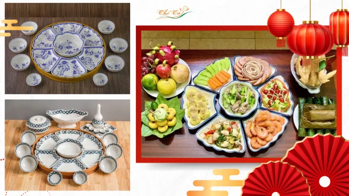 Mâm cỗ cúng giao thừa theo phong tục miền Trung