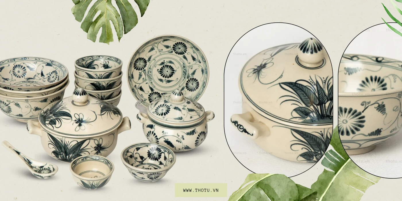 Bảo quản bát đĩa men rạn: Kinh nghiệm từ nghệ nhân Bát Tràng