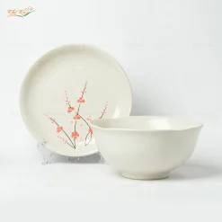 Tô Phở Sâu Men Gấm Hoa Đào Bát Tràng