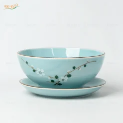 Tô Phở Sâu Men Lam Đào Trắng