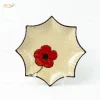Đĩa Sao Hoa Sứ Đỏ 3D