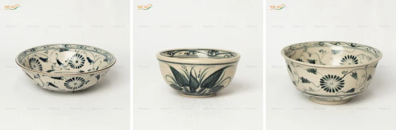 Bát đĩa nhà hàng giả cổ với sắc men rạn tạo ra bộ nhận diện thương hiệu mạnh mẽ
