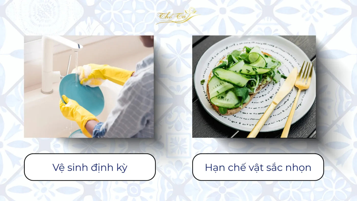 Bát đĩa Thổ Tú