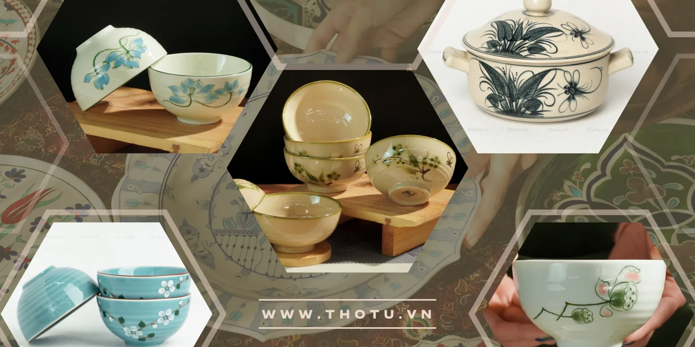 Ý nghĩa của hoa văn trên bát đĩa gốm sứ - Ký hiệu của văn hoá