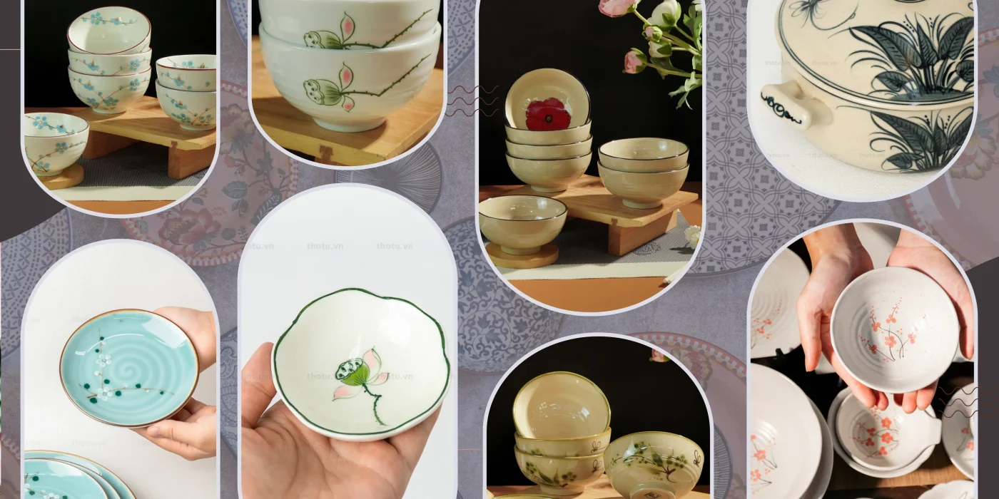 Vẽ Tay – Khi Mỗi Chiếc Bát Là Một Bản Độc Bản