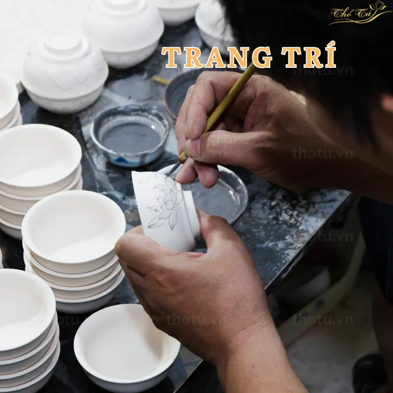 Bát đĩa Thổ Tú