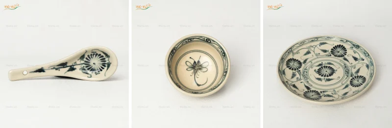 Sắc men ngà ấm áp của men rạn tượng trưng cho sự bền chặt
