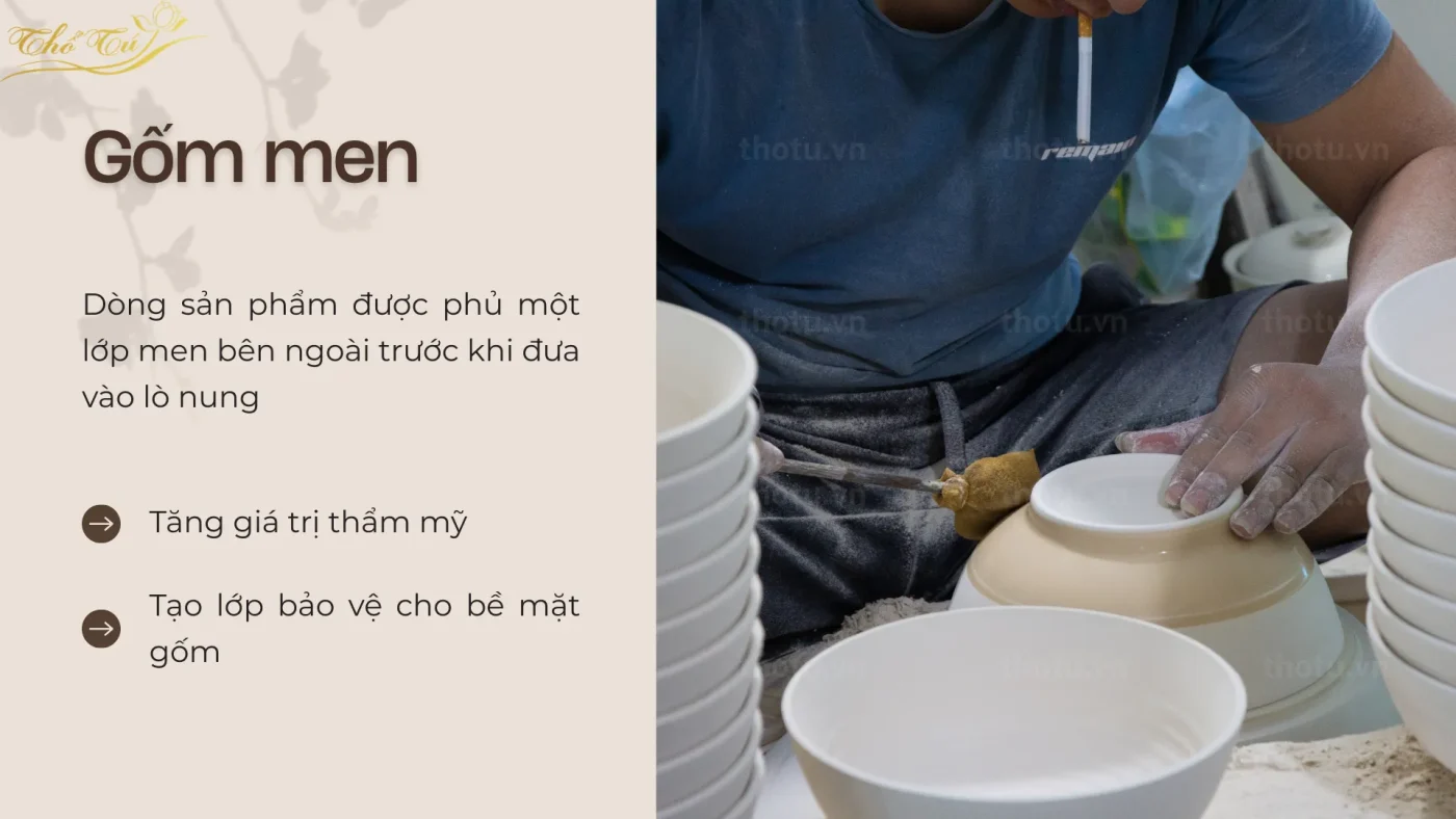 Bát đĩa Thổ Tú