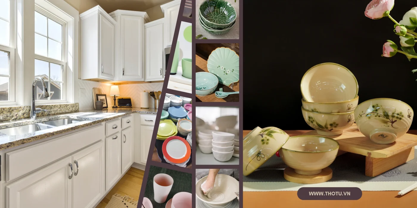 Tại Sao Nên Thay Bát Đĩa Nhựa Melamine Bằng Gốm Sứ Nung Khử?