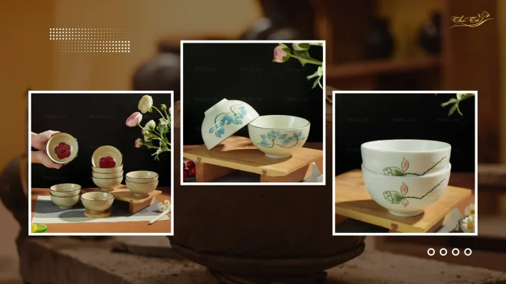 Ý nghĩa của hoa văn hoạ tiết trên bát đĩa gốm sứ
