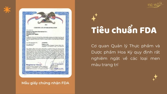 Tiêu chuẩn FDA trong gốm sứ
