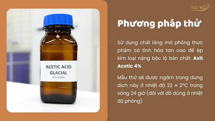 Phương pháp thử nghiệm