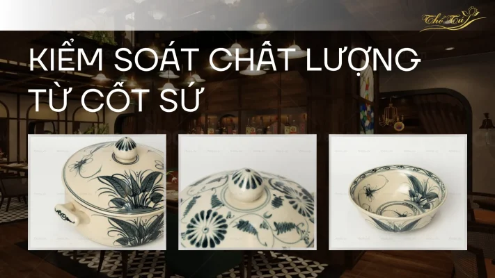 Kiểm soát chất lượng bát đĩa gốm sứ 