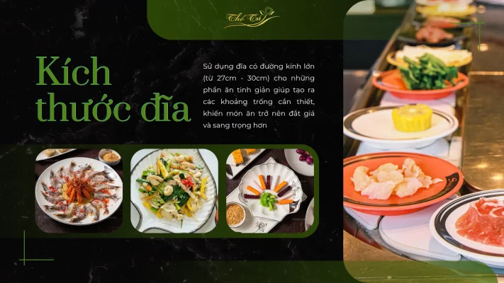 Mối quan hệ của kích thước đĩa và khẩu phần ăn