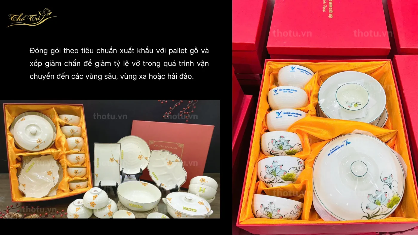 Bát đĩa Thổ Tú