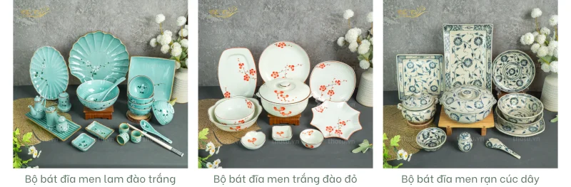 Một số mẫu bát đĩa nhà hàng vẽ tay cao cấp
