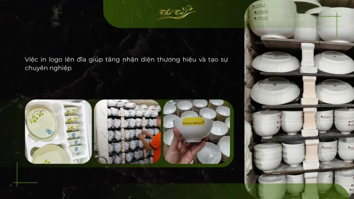 Xưởng in logo của Thổ Tú tại Bát Tràng