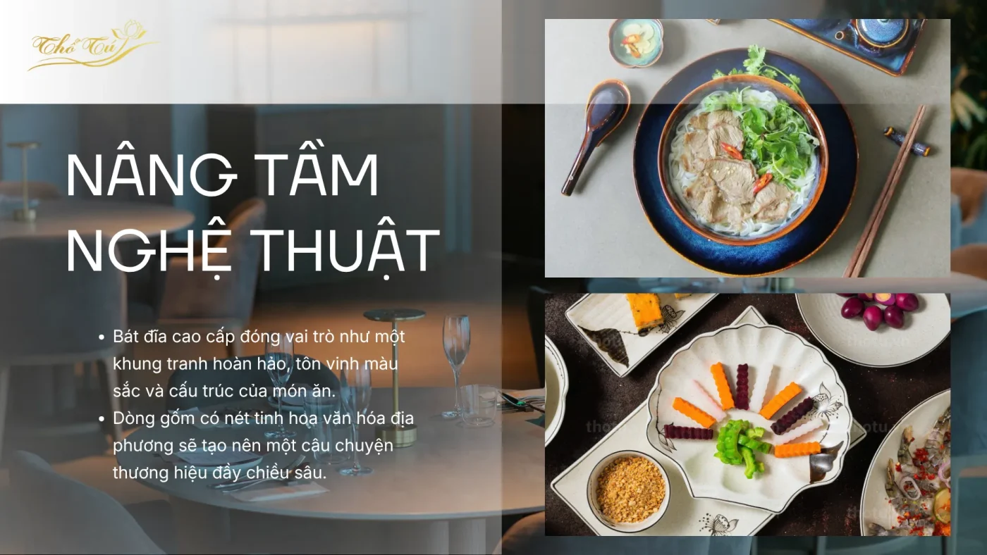 Bát đĩa Thổ Tú