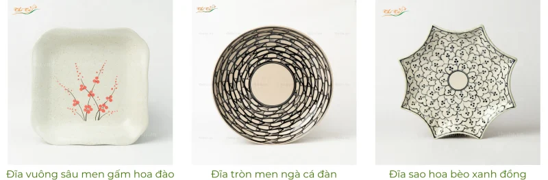 Các loại đĩa cần có trong nhà hàng