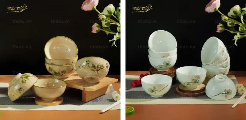 Bát đĩa Bát Tràng có thể sản xuất số lượng lớn