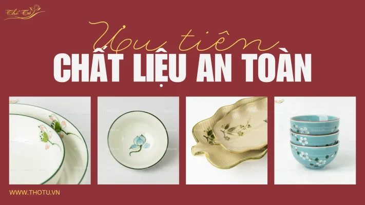 Chọn bát đĩa chất lượng đảm bảo an toàn cho thực khách