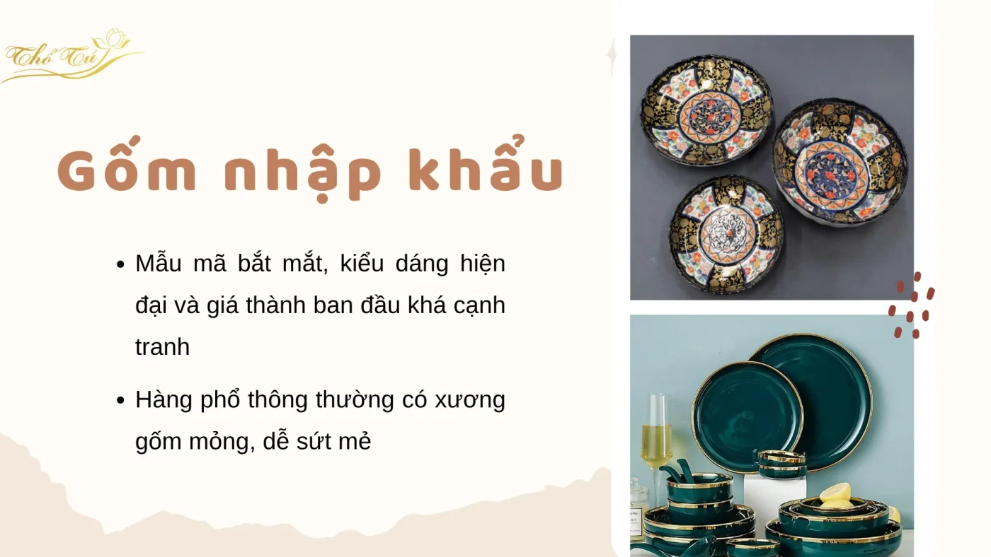 Bát đĩa Thổ Tú