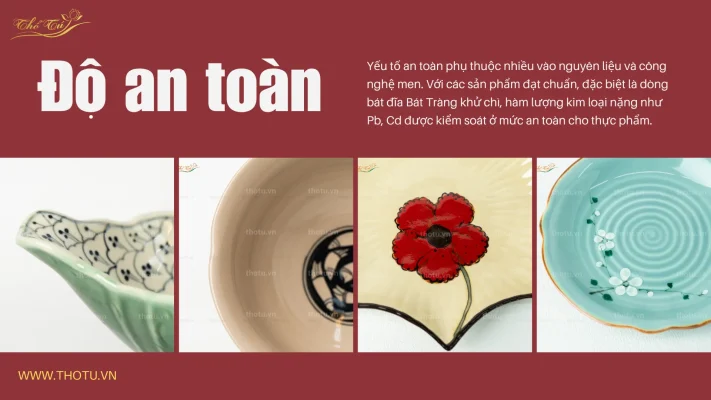 So sánh gốm Bát Tràng và Trung Quốc về độ an toàn