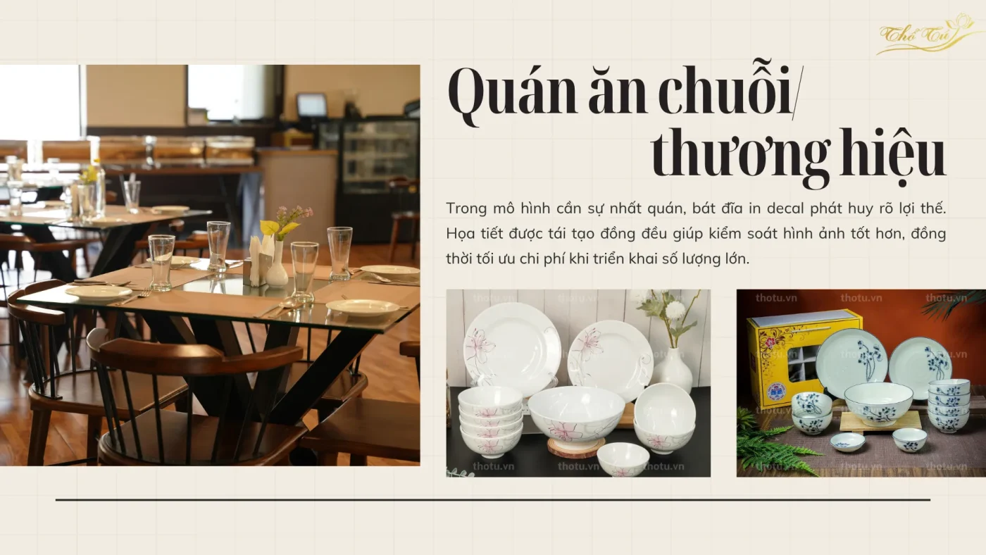 Bát đĩa Thổ Tú