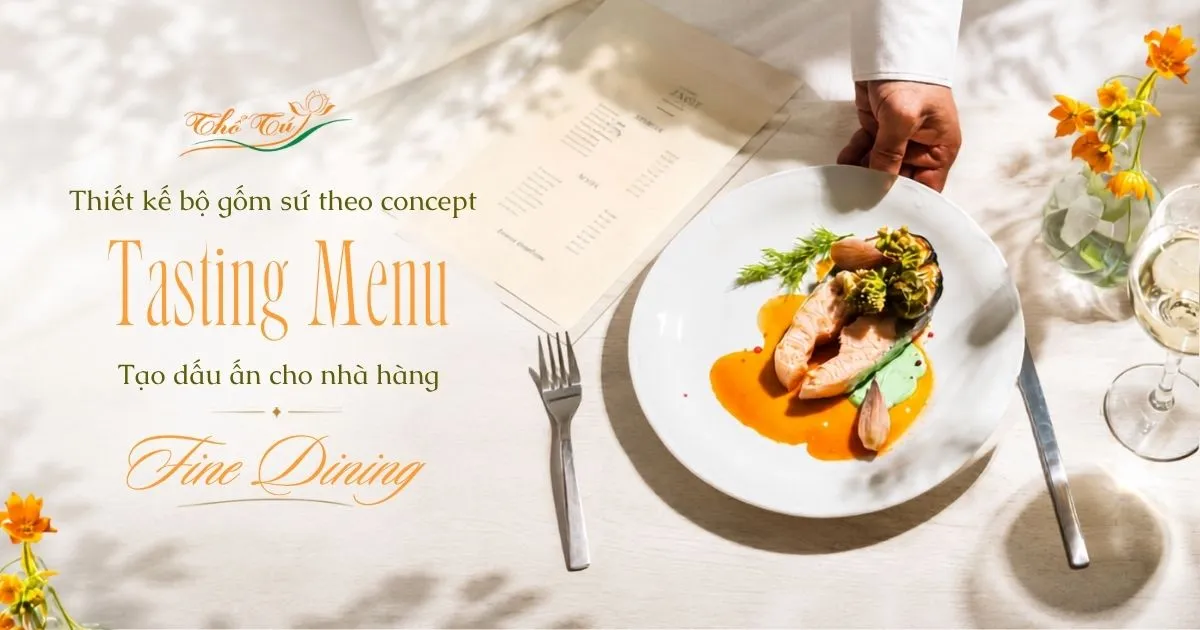 Bát đĩa Thổ Tú