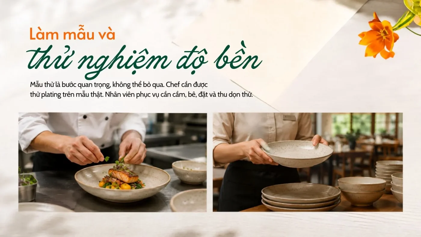 Bát đĩa Thổ Tú